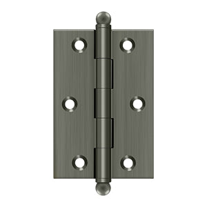 Deltana 3" x 2" Hinge with Ball Tips