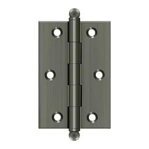 Deltana 3" x 2" Hinge with Ball Tips by Deltana