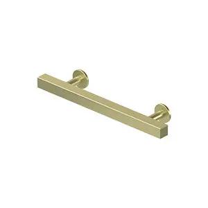 Deltana Solid Brass 4" Pommel Contemporary Cabinet Pull by Deltana