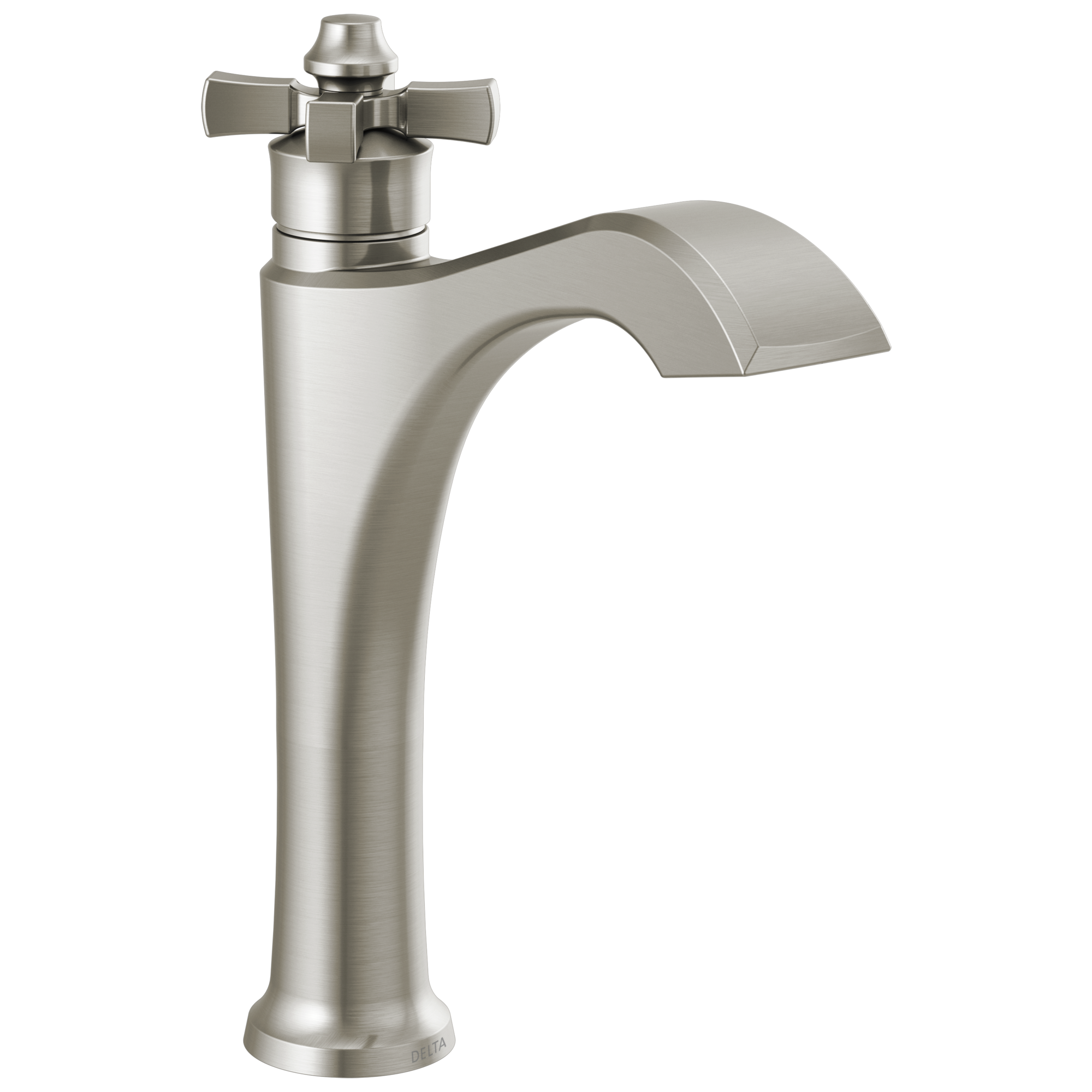 Delta Dorval Single Handle Mid-Height Vessel Bathroom Faucet by Delta