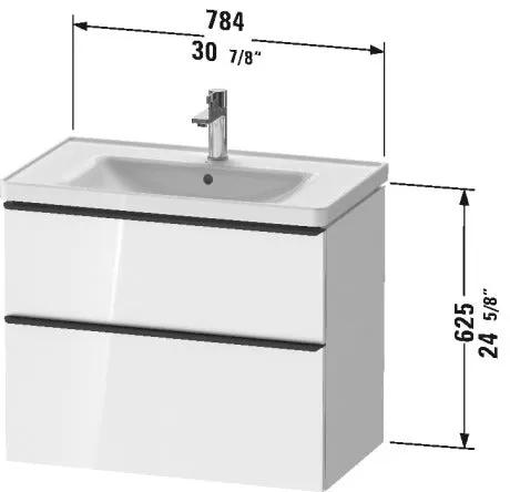 white wallmount drawer