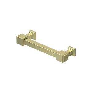 Deltana 4" Manhattan Solid Brass Decorative Cabinet Pull by Deltana