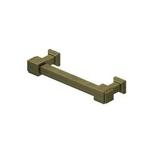 Deltana 4" Manhattan Solid Brass Decorative Cabinet Pull by Deltana