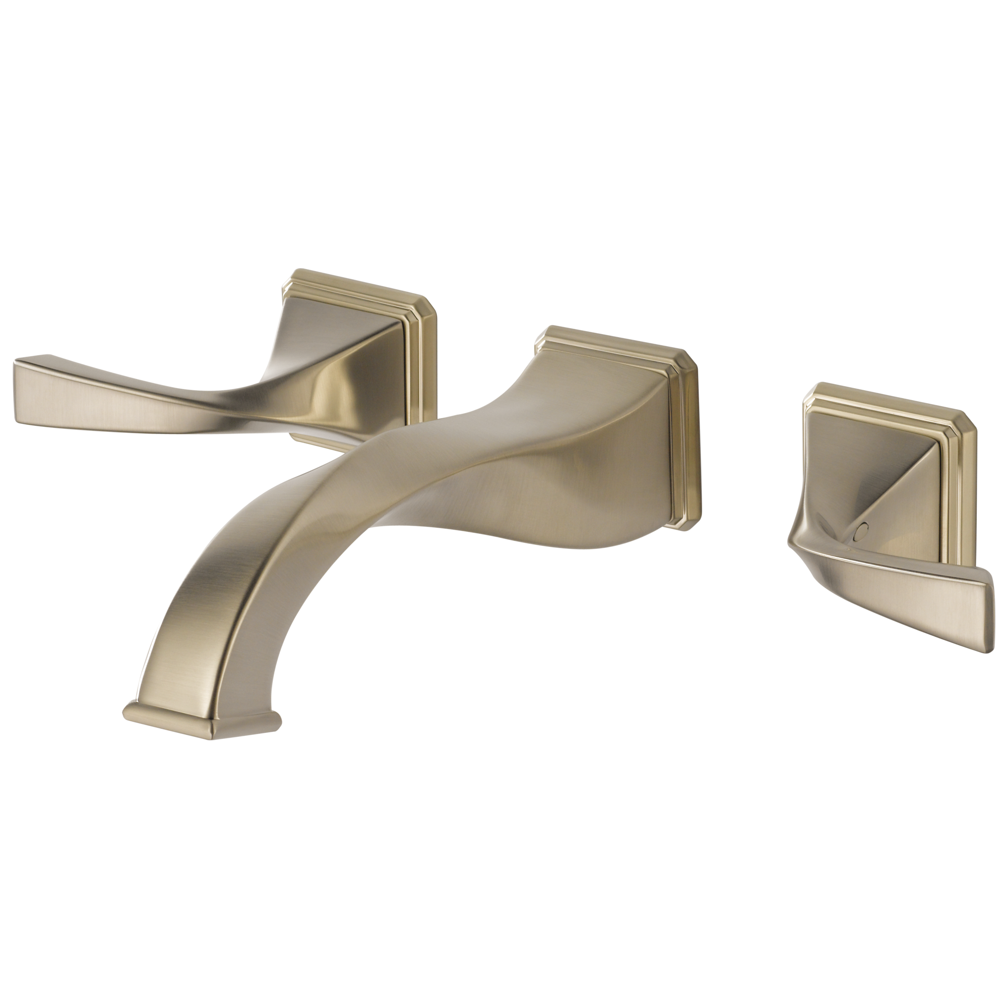 Brizo Virage Two-Handle Wall Mount Lavatory Faucet 1.5 GPM by Brizo