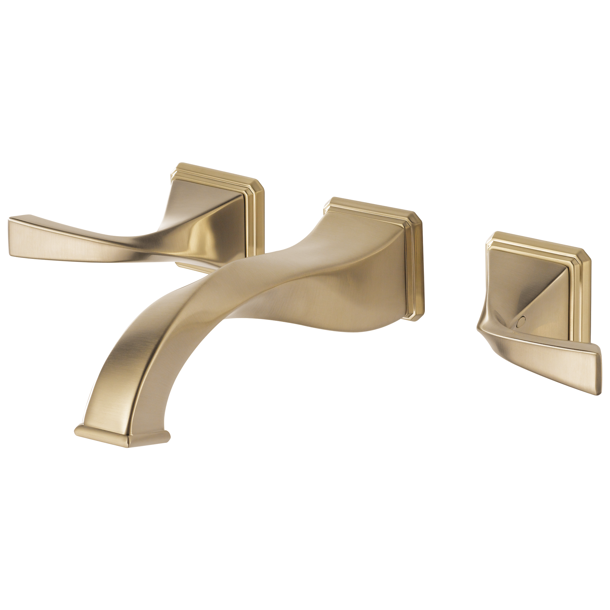 Brizo Virage Two-Handle Wall Mount Lavatory Faucet 1.5 GPM by Brizo