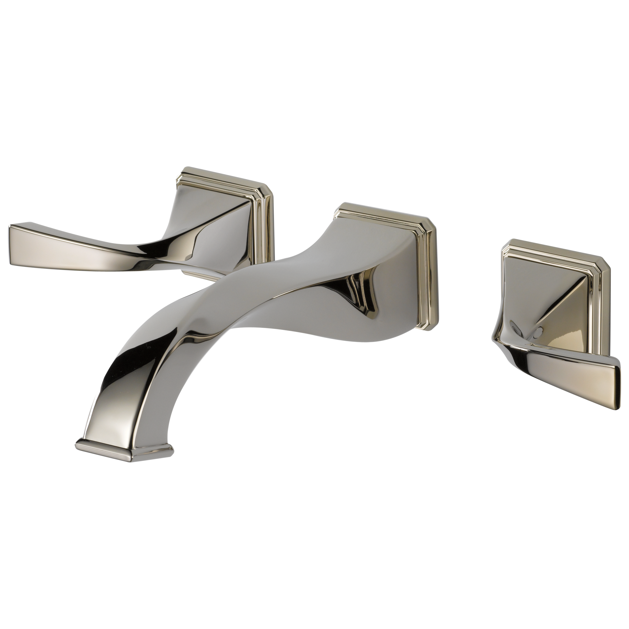 Brizo Virage Two-Handle Wall Mount Lavatory Faucet 1.5 GPM by Brizo