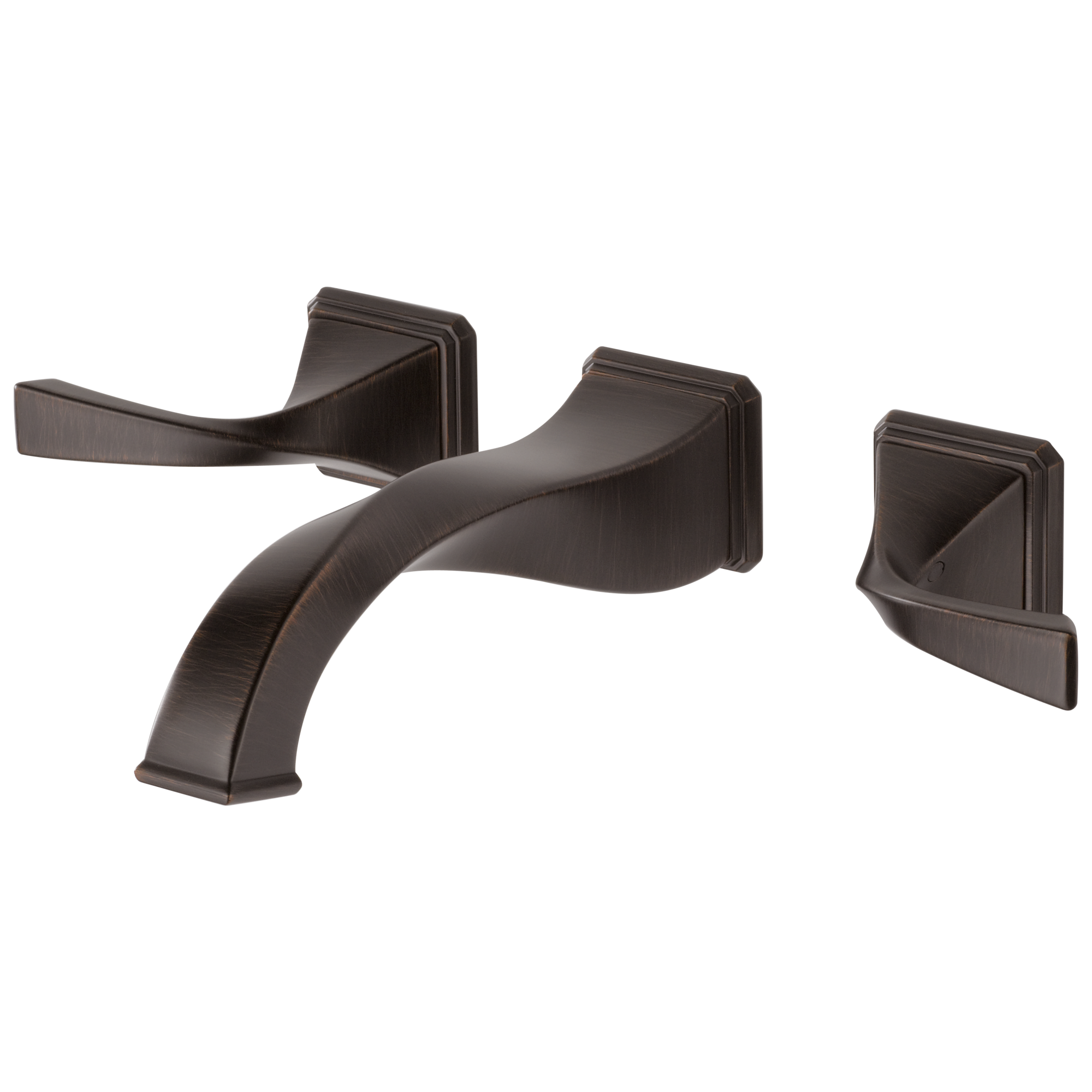 Brizo Virage Two-Handle Wall Mount Lavatory Faucet 1.5 GPM by Brizo