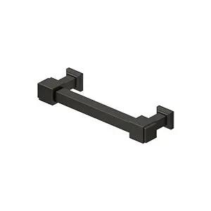 Deltana 4" Manhattan Solid Brass Decorative Cabinet Pull by Deltana