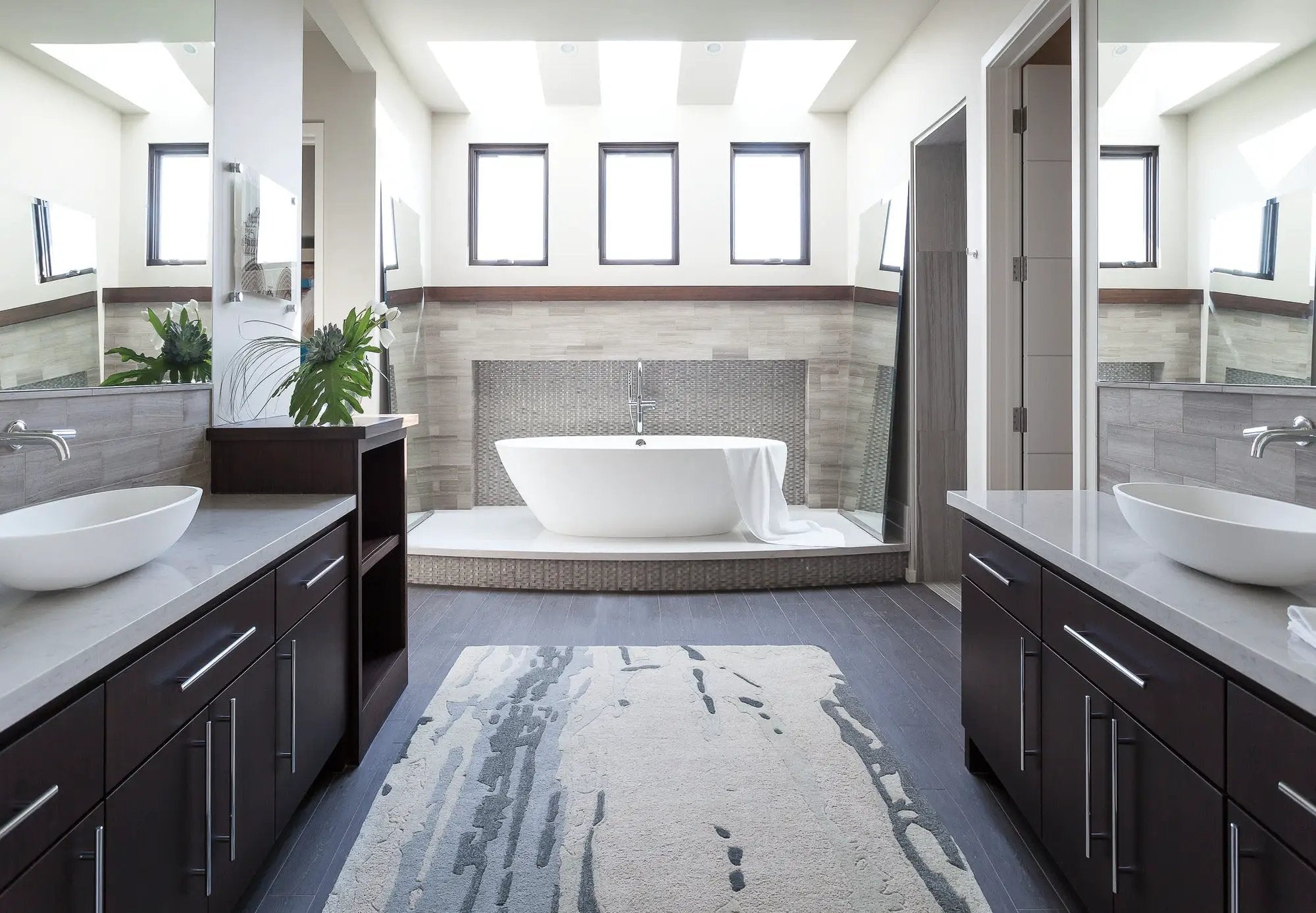 chrome tub filler