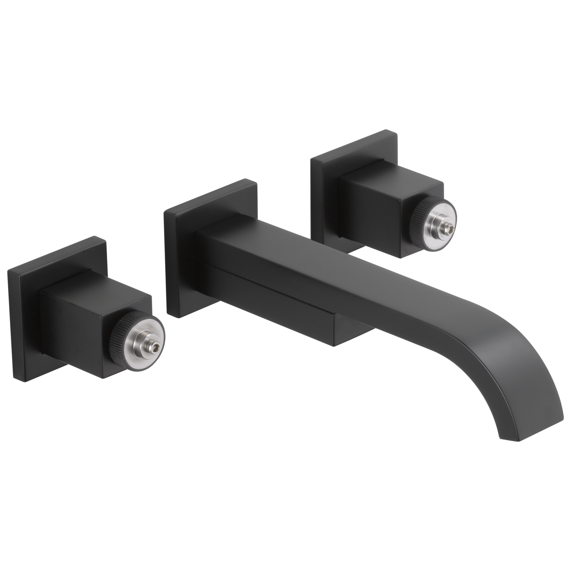 matte black lavatory faucet