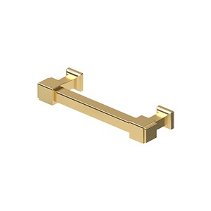 Deltana 4" Manhattan Solid Brass Decorative Cabinet Pull