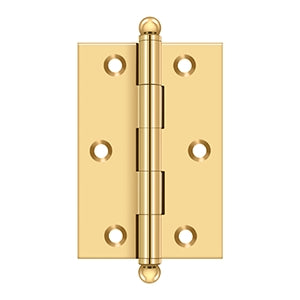 Deltana 3" x 2" Hinge with Ball Tips
