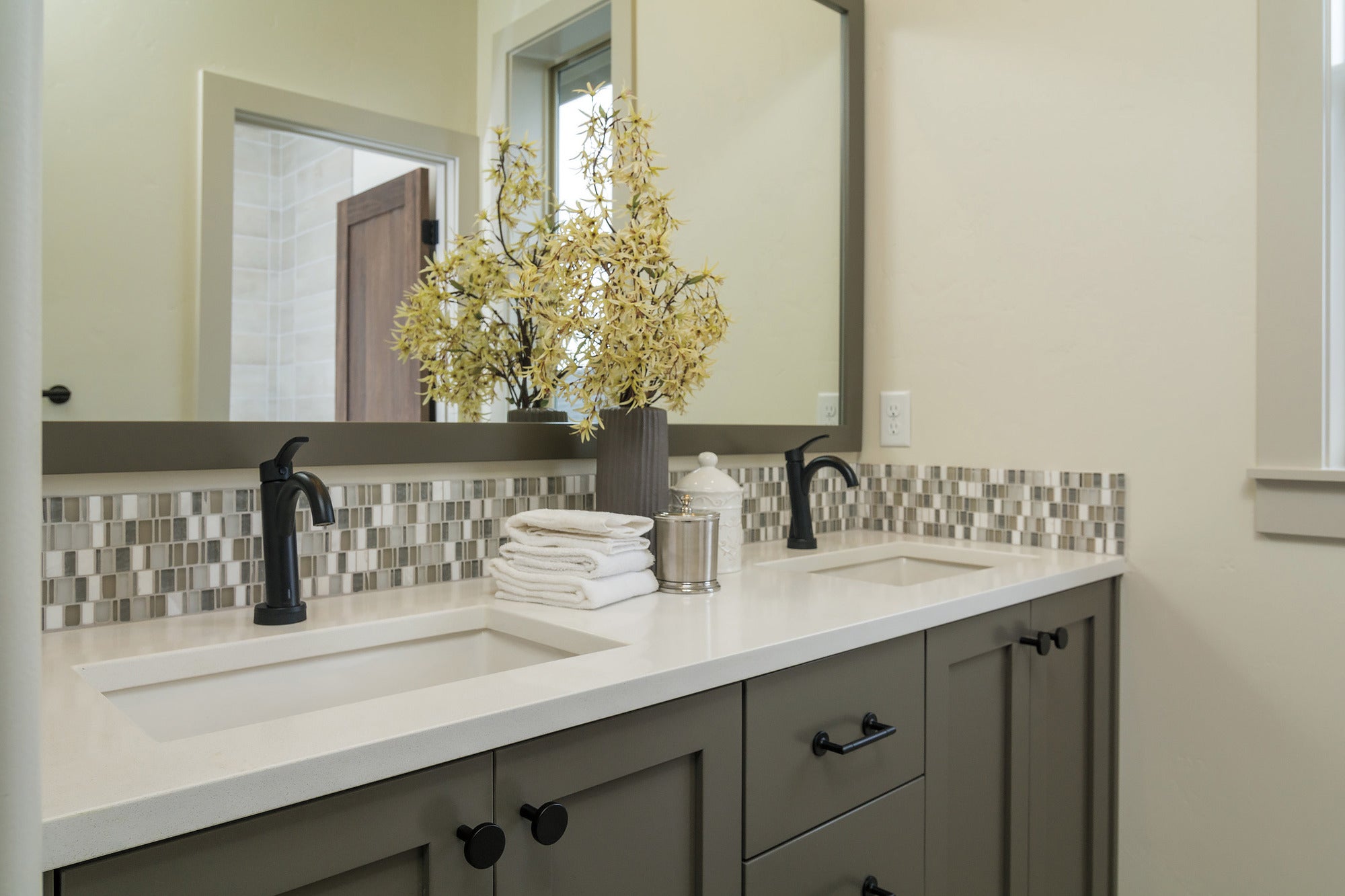 matte black drawer pull