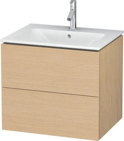Duravit L-Cube Two Drawer 24" Wall-Mount Vanity Unit by Duravit
