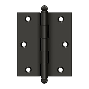 Deltana 3" x 2-1/2" Hinge with Ball Tips by Deltana