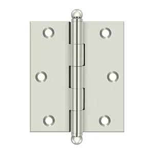Deltana 3" x 2-1/2" Hinge with Ball Tips by Deltana