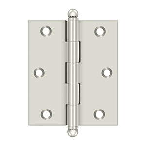 Deltana 3" x 2-1/2" Hinge with Ball Tips