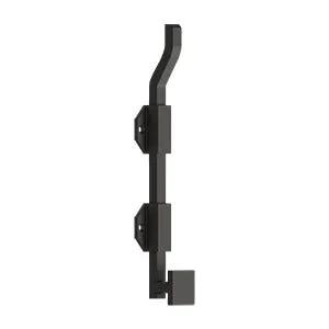 Deltana Solid Brass 10" Modern Offset Surface Bolt by Deltana