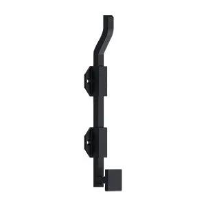 Deltana Solid Brass 10" Modern Offset Surface Bolt by Deltana