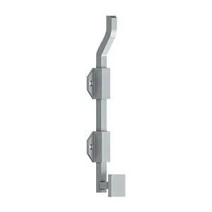 Deltana Solid Brass 10" Modern Offset Surface Bolt by Deltana