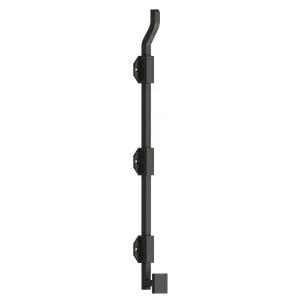 Deltana Solid Brass 18" Modern Offset Surface Bolt by Deltana