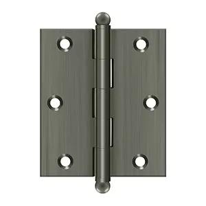 Deltana 3" x 2-1/2" Hinge with Ball Tips by Deltana