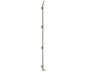 Deltana Solid Brass 42" Modern Offset Surface Bolt by Deltana