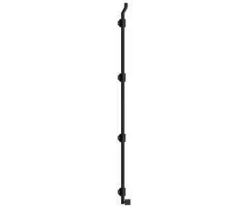 Deltana Solid Brass 42" Modern Offset Surface Bolt by Deltana