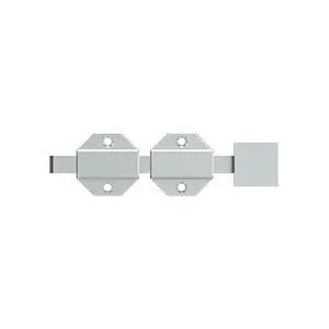 polished chrome surface bolt