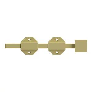 Deltana 8" Modern Solid Brass Surface Bolt by Deltana