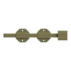 Deltana 8" Modern Solid Brass Surface Bolt by Deltana