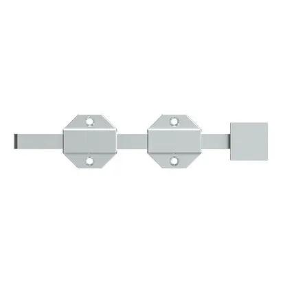 polished chrome surface bolt