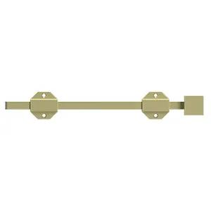 Deltana 12" Modern Solid Brass Surface Bolt by Deltana