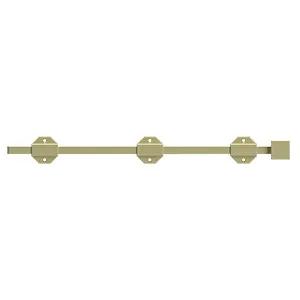 Deltana 18" Modern Solid Brass Surface Bolt by Deltana