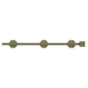 Deltana 18" Modern Solid Brass Surface Bolt by Deltana
