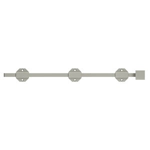 Deltana 18" Modern Solid Brass Surface Bolt