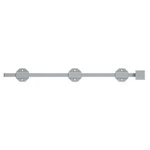 Deltana 18" Modern Solid Brass Surface Bolt by Deltana