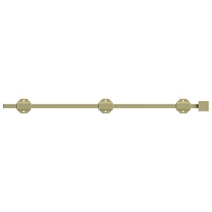 Deltana 24" Modern Solid Brass Surface Bolt