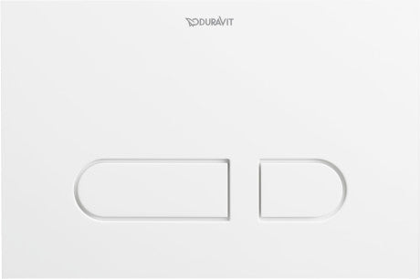 white actuator plate