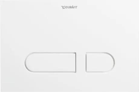 white actuator plate