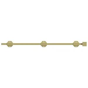 Deltana 24" Modern Solid Brass Surface Bolt by Deltana