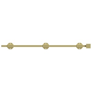 Deltana 24" Modern Solid Brass Surface Bolt