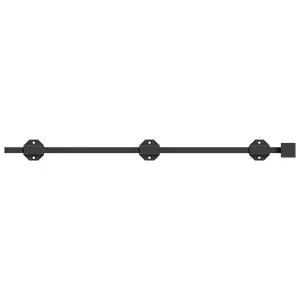 Deltana 24" Modern Solid Brass Surface Bolt by Deltana