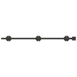 Deltana 24" Modern Solid Brass Surface Bolt