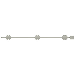 Deltana 24" Modern Solid Brass Surface Bolt