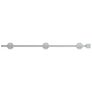 polished chrome surface bolt