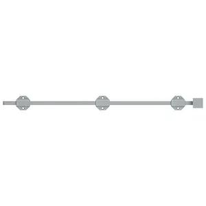 Deltana 24" Modern Solid Brass Surface Bolt by Deltana
