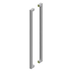 Deltana 42" Extra Large Contemporary Pulls, Back-To-Back by Deltana