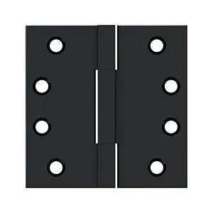 Deltana 4"x 4" Solid Brass Square Knuckle Hinges by Deltana