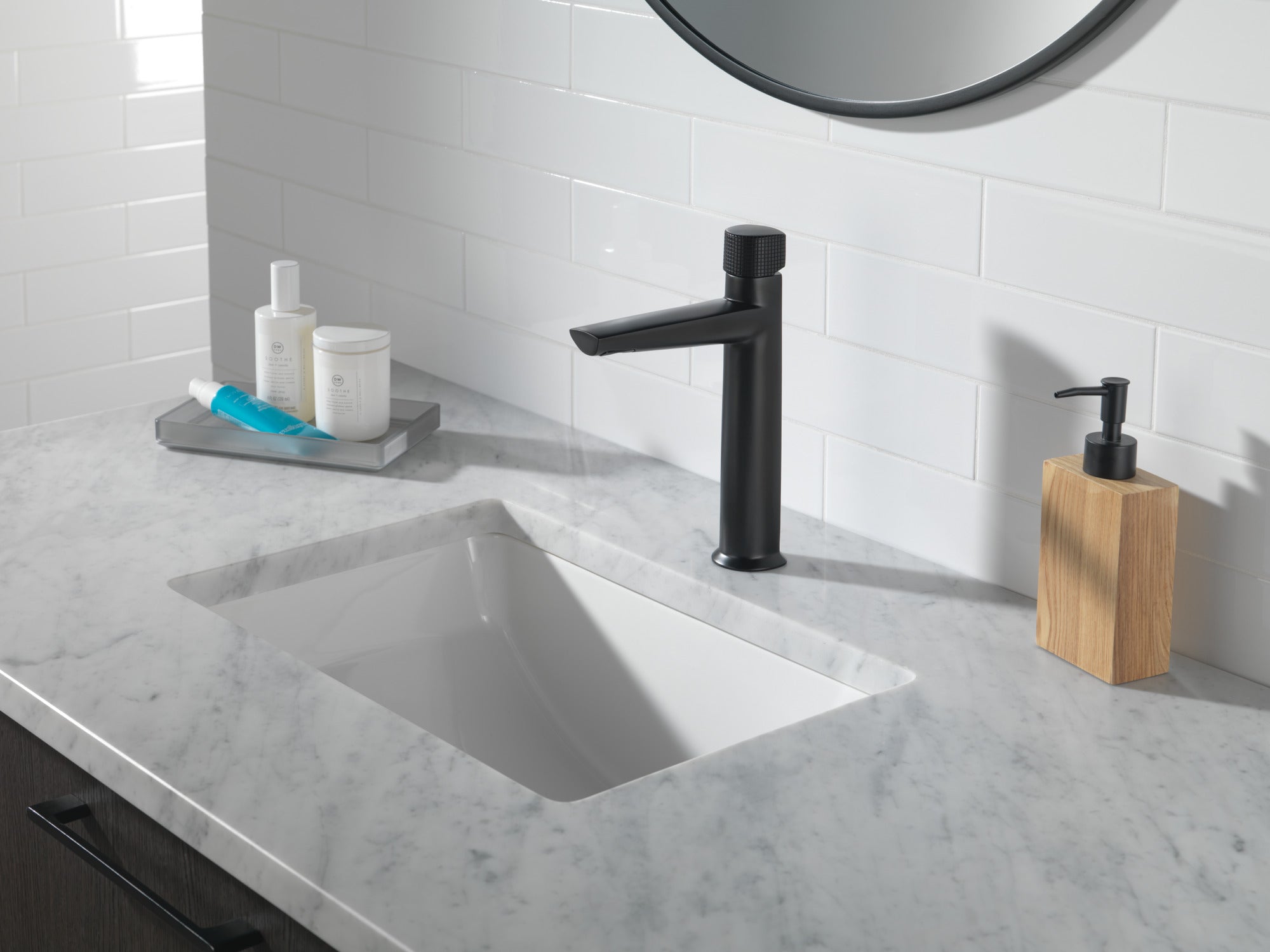 matte black bathroom faucet